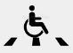 disabled crosswalk icon