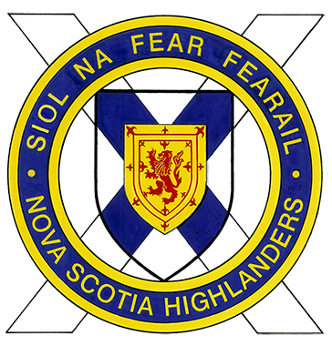 nova scotia highlanders badge 364