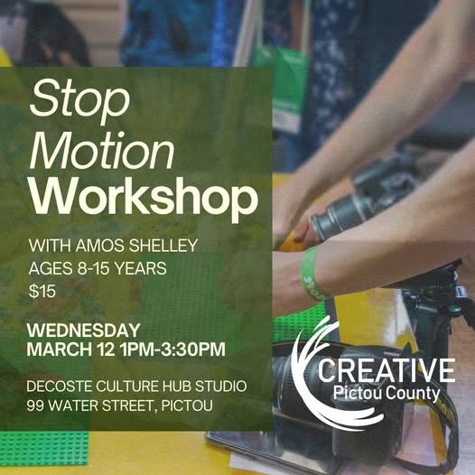 Stop Motion Workshop March Break