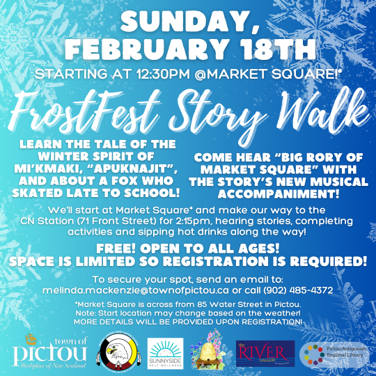 Storybook Walk Post Frost Fest